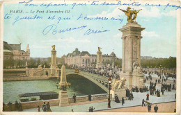 Delcampe - CPA Paris Le Pont Alexandre III - Brücken