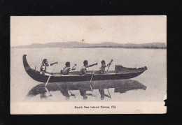 Delcampe - Fidji – South Sea Island Canoe – Robbie And Company Ltd. - Fidschi