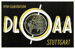 Delcampe - STUTTGART  CITY VFDB Clubstation Logo - Stuttgart