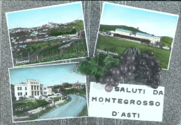 Delcampe - Bm718 Cartolina Saluti Da Montegrosso D'asti Piemonte - Asti