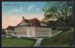 Delcampe - AK Aalen, Weg Zur Realanstalt - Aalen