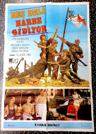 Delcampe - Affiche Ciné Turque Les Charlots Les Bidasses S'en Vont En Guerre 1974 100 × 70 - Affiches & Posters