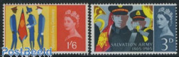 Delcampe - Great Britain 1965 Salvation Army 2v, Phosphor, Mint NH, Various - Salvation Army - Nuovi