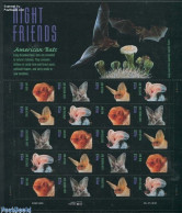 Delcampe - United States Of America 2002 Bats M/s With 5 Sets, Mint NH, Nature - Animals (others & Mixed) - Bats - Nuevos