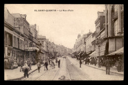Delcampe - 02 - SAINT-QUENTIN - RUE D'ISLE - Saint Quentin