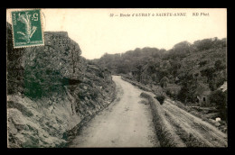 Delcampe - 56 - ROUTE D'AURAY A SAINTE-ANNE - Auray