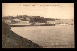 Delcampe - 56 - BELLE-ILE-EN-MER - LES JETEES DU PALAIS ET LA CITADELLE - Belle Ile En Mer