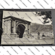 Delcampe - Cartolina Aosta - Arco D'Augusto E Scuole Elementari - Aosta