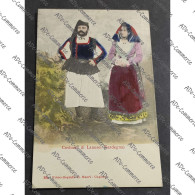Delcampe - Cartolina Costume Di Lanusei (Sardegna) - Trachten