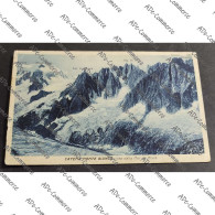 Delcampe - Cartolina Catena Monte Bianco Vista Dalla Mer De Glace - Aosta