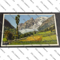 Delcampe - Cartolina Courmayeur - Monte Bianco E Ghiacciaio Della Brenva - Aosta
