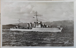 Delcampe - Cpsm Petit Format Marine De Guerre Française Le Torpilleur TEMPETE - RIT27 - Krieg