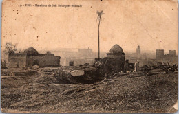 Delcampe - CPA  , Fez , Marabout De Sidi Boubquer-Belarabi , 1915 , ! état ! - Fez