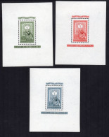 Delcampe - Hungary 1951 Airmail Exhibition (Michel Block 21-23) Complete MNH  / Postfrisch FREE SHIPPING! - Ungebraucht