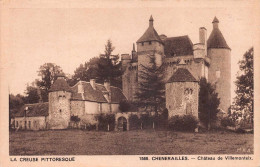 Delcampe - 23 Chénérailles Chateau De Villemontreix 63 / KEVREN0038 - Aubusson