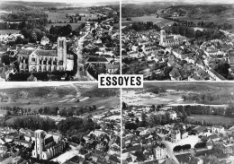 Delcampe - 10 Essoyes église Et Places  53 / KEVREN0037 - Essoyes