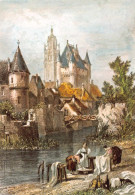 Delcampe - 41 LOCHES Tour St Antoine Et Chateau Gravure Du 19e 27 / KEVREN0037 - Loches