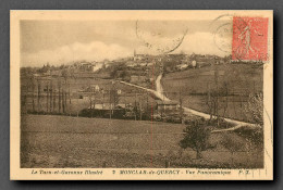 Delcampe - Monclar De Quercy, Vue Panoramique (scan Recto-verso) KEVREN0152 - Montclar De Quercy