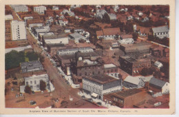 Delcampe - CANADA - ONTARIO  - VUE AERIENNE SAULT STE MARIE - Altri & Non Classificati