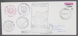 Delcampe - ANTARTIDA ANTARCTIC ROSS DEPENDENCY SCOTT BASE 1978 - Basi Scientifiche