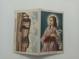 Delcampe - Be163 Calendarietto S.maria Goretti 1951 - Other & Unclassified
