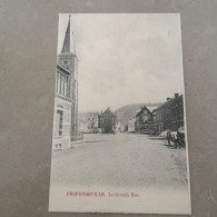 Delcampe - Profondeville // LA Grande Rue Ca 1900 - Profondeville