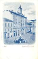 Delcampe - Dh10 Cartolina Rieti Citta' Palazzo Municipale - Rieti