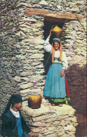 Delcampe - Ct364 Cartolina Costumi Sardi Aritzo Nuoro Sardegna 1935 - Nuoro