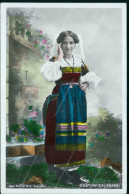 Delcampe - Ct405 Cartolina Costume Calabrese - Sonstige & Ohne Zuordnung