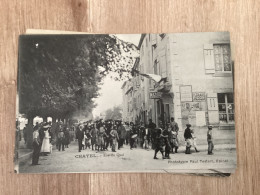 Delcampe - Chatel Sur Moselle, Rue Du Quai - Chatel Sur Moselle