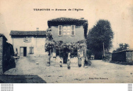 Delcampe - TRAMOYES  Avenue De L'Eglise. 2 Scans  TBE - Ohne Zuordnung