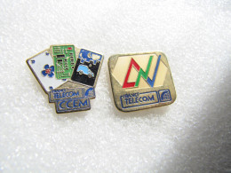 Delcampe - PIN'S   LOT 2  FRANCE  TÉLÉCOM - France Telecom