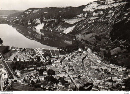Delcampe - NANTUA Vue Panoramique Sur La Ville Et Le Lac. Vue Aérienne LAPIE - Nantua