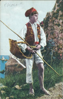 Delcampe - Ct435 Cartolina Costume Siciliano Sicilia - Sonstige & Ohne Zuordnung