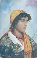 Delcampe - Ct436 Cartolina Costume Siciliano Sicilia - Sonstige & Ohne Zuordnung