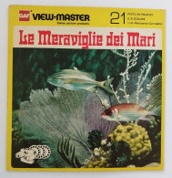 Delcampe - Bn View Master Le Meraviglie Dei Mari  Stereo 21 Foto In Rilievo - Stereoscopi
