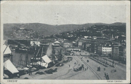 Delcampe - Ct482 Cartolina Trieste  Citta' Corso Cavour - Trieste (Triest)