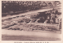 Delcampe - PESCARA - Colonia Marina Della M.V.S.N., Prevenire Per Non Correggere, Cartolina - Pescara