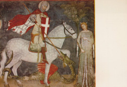 Delcampe - Italia Verona Veneto Basilica San Zeno Affresco S Giorgio A Unposted #SAK946 - Dampfer