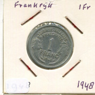 Delcampe - 1 FRANC 1948 FRANCE Coin French Coin #AM544 - 1 Franc