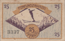 Delcampe - 25 PFENNIG 1921 Stadt IGELSHIEB Thuringia UNC DEUTSCHLAND Notgeld #PC348 - Emissions Locales