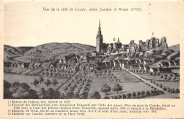 Delcampe - Couvin - Vue De La Ville En 1723 - Couvin