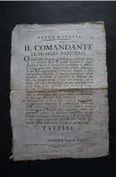 Delcampe - Royaume D'Italie Ordre Militaire 1806 Placard       /21/ - Documenti Storici