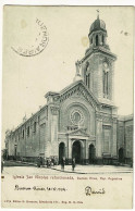 Delcampe - Buenos Aires - Iglesia San Nicolas Refaccionada - Circ 1904, Timbre Décollé, échange Collectionneurs - Argentinien
