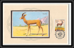 Delcampe - 49212 N°369 Gazelle Cabra De Leque 1956 Angola Carte Maximum (card) - Autres
