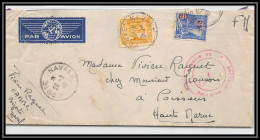 Delcampe - 099645 Tunisie Bizerte Naval 1940 Par Avion Poissons Marne Navale Lettre Cover - Cartas & Documentos