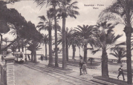 Delcampe - SAN REMO - Palme Mare, Cartolina 1934 - Imperia