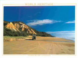 Delcampe - Carte Postale - Australie - Fraser Island - The Pinnacles - A Spectacular Colour Sand Cliff One Of The Many Along Cathed - Sonstige & Ohne Zuordnung