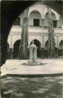 Delcampe - Carte Postale - Algérie - Alger - Cercle Militaire - Cour Mauresque - Mention Photographie Véritable - Carte Dentelée - - Algerien