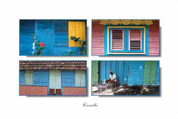 Delcampe - Carte Postale - Antilles - Palettes De Couleurs Sur Cases Créoles - CPM - Voir Scans Recto-Verso - Poscard - Carta Posta - Sonstige & Ohne Zuordnung